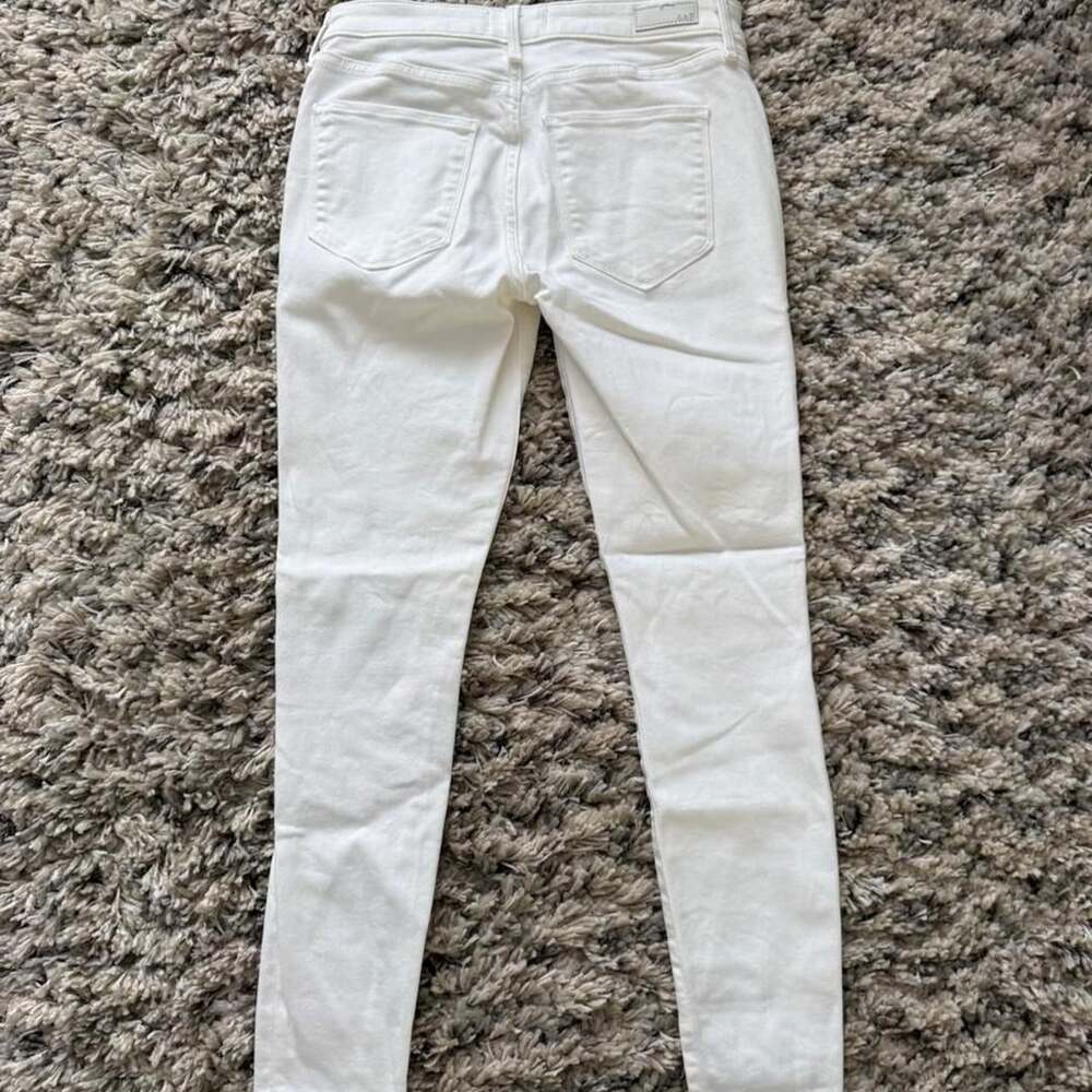 Abercrombie & Fitch Harper Low Rise Super Skinny Jeans Size 26 / 2S White